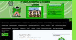 Desktop Screenshot of deamicis.livorno.org