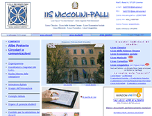 Tablet Screenshot of isisniccolinipalli.livorno.org